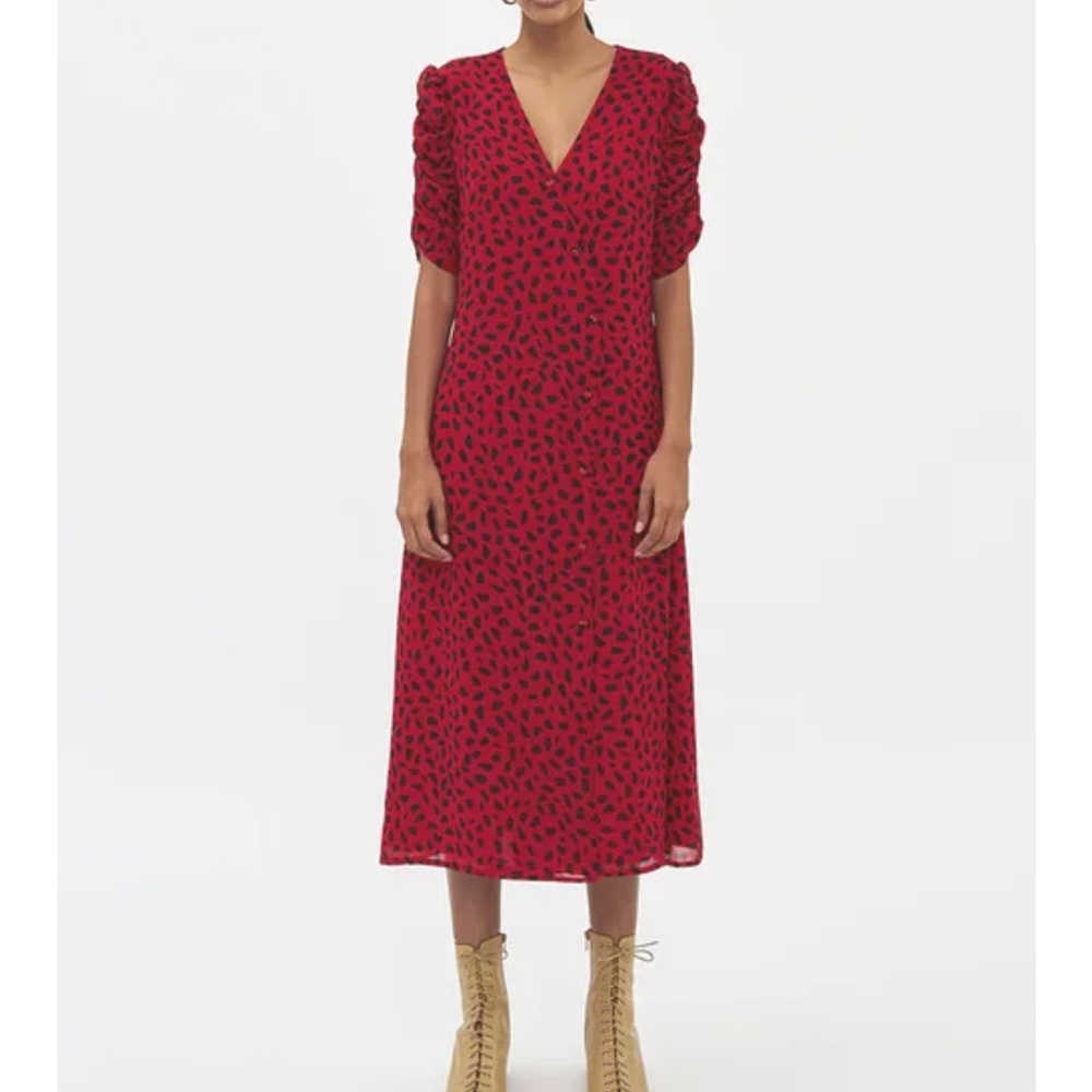 Farrow Claudia Printed Dress